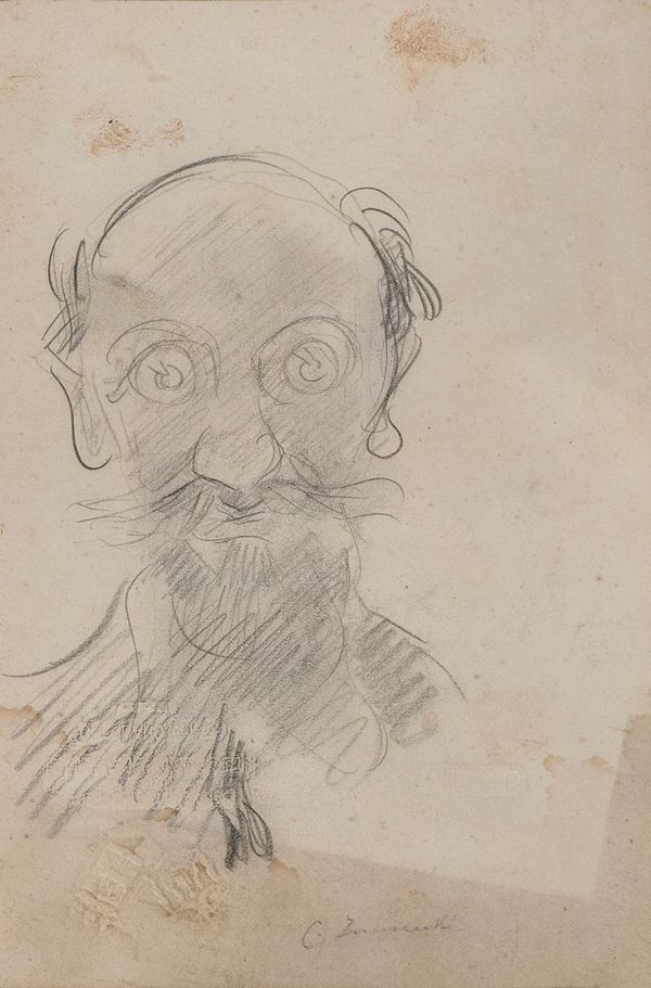 DISEGNO RITRATTO DI CAMILLO INNOCENTI