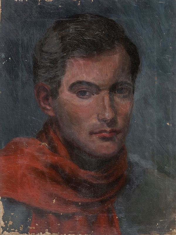 DIPINTO RITRATTO DI GIOVANE