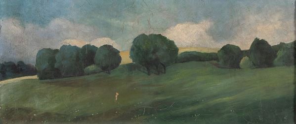 DIPINTO PAESAGGIO DEL NOVECENTO