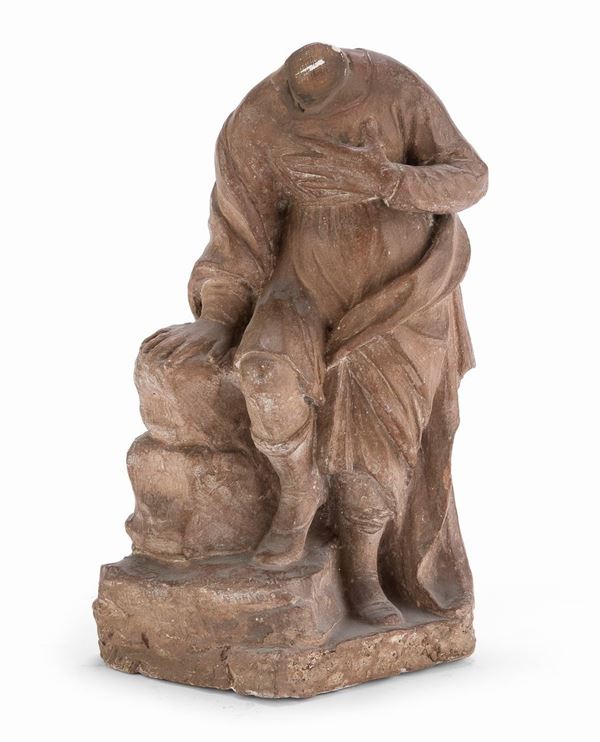 SCULTURA ACEFALA IN TERRACOTTA