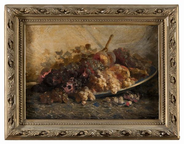 DIPINTO NATURA MORTA DI UVA