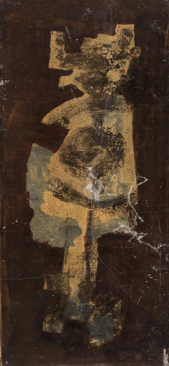 DIPINTO ASTRATTO DI UGO STERPINI