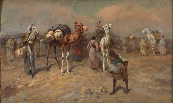 DIPINTO TUAREG DI TITO PELLICCIOTTI