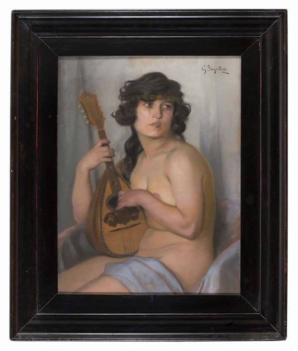 DIPINTO ALLEGORIA DI GIULIO BARGELLINI