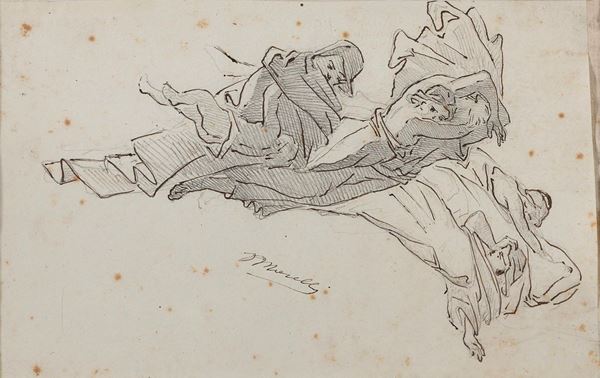 DISEGNO ANGELI F.TO DOMENICO MORELLI