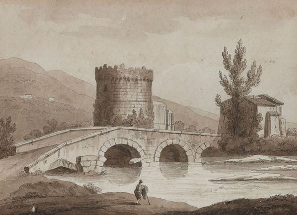 PICCOLO ACQUERELLO PONTE MILVIO
