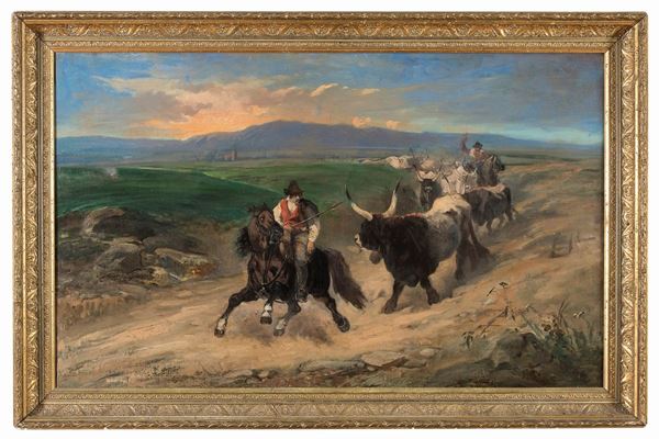 DIPINTO BUTTERI F.TO GIUSEPPE RAGGIO