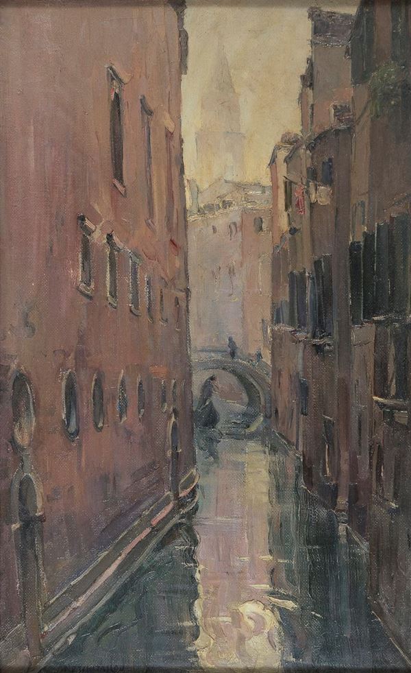 DIPINTO VENEZIA DI BASILE NICOLAEVITCH NETCHITAILOFF