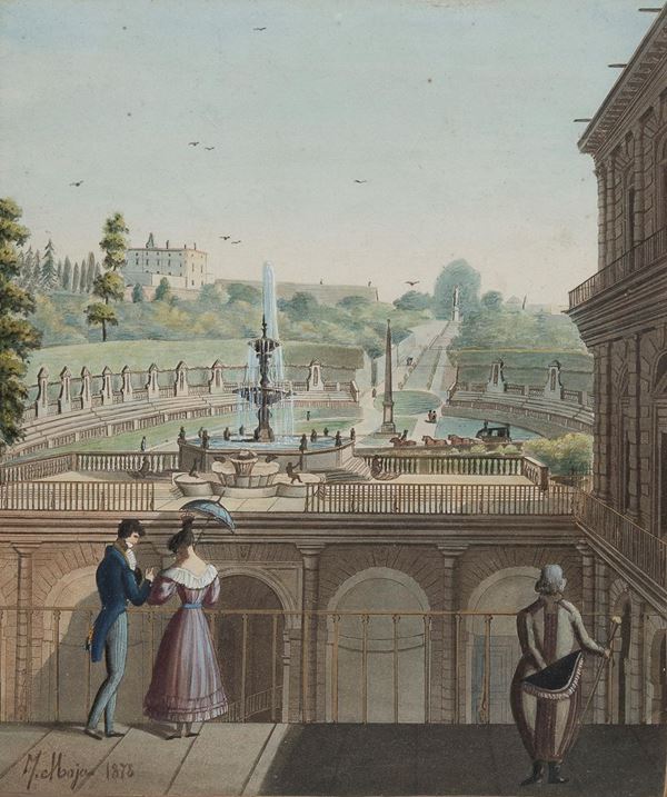 TEMPERA PALAZZO PITTI DI FEDERICO MOJA