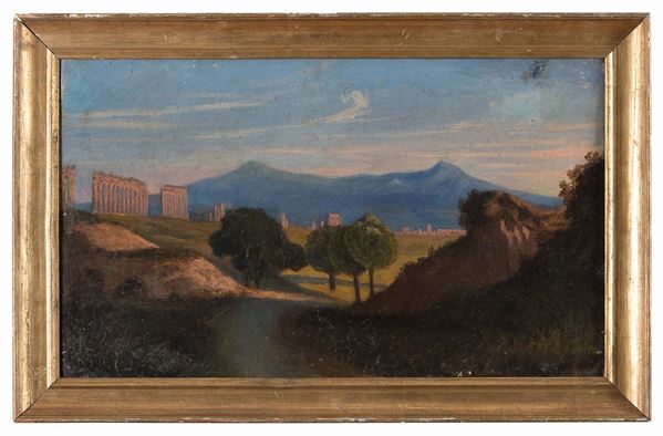 DIPINTO ACQUEDOTTO CLAUDIO