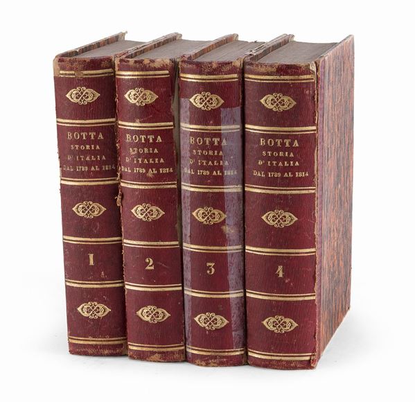 CARLO BOTTA, STORIA D&#39;ITALIA