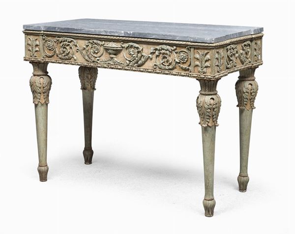 CONSOLE MARCHIGIANA DEL SETTECENTO
