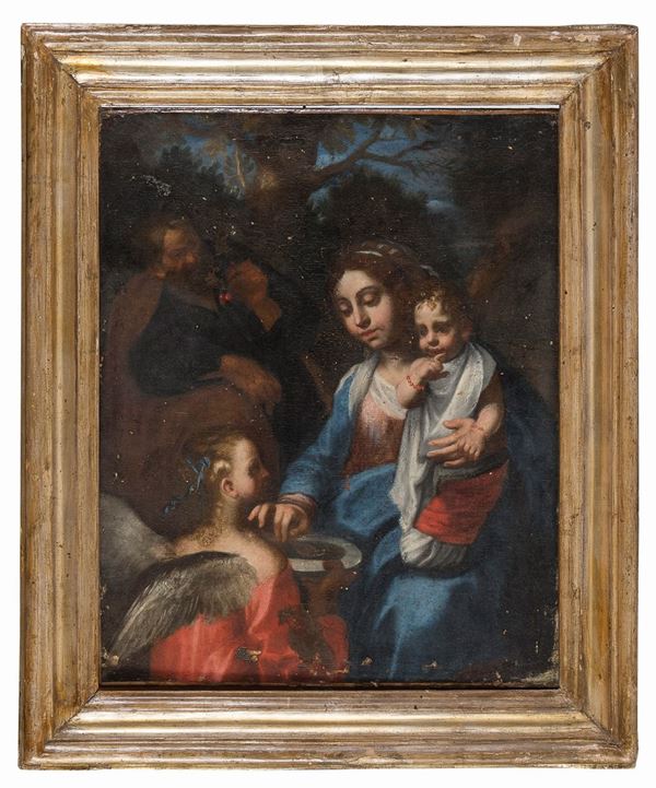 DIPINTO MADONNA DELLA PAPPA ATT. FRANCESCO VANNI