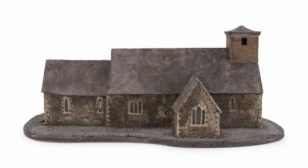 MODELLO DI CATTEDRALE INGLESE 1830/40