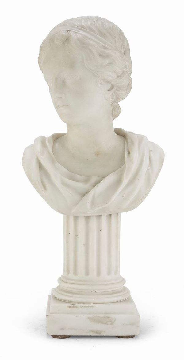 BUSTO DI DONNA NEOCLASSICO