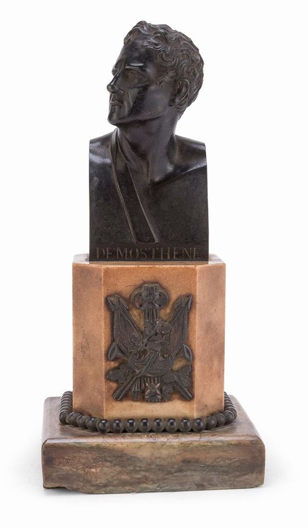 BUSTO DI DEMOSTENE PERIODO GEORGIANO