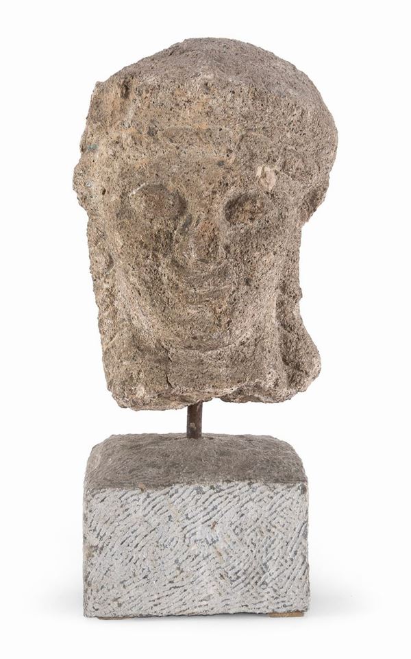 TESTA DIADEMATA VOTIVA, VI SECOLO A.C.