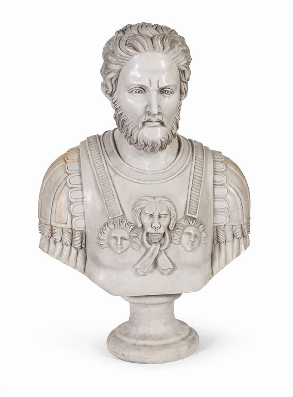 BUSTO DI IMPERATORE ROMANO