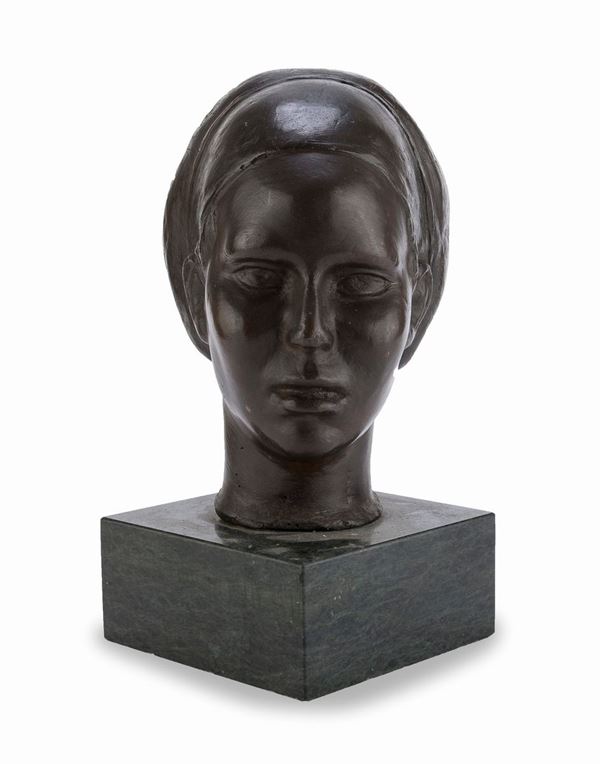 BRONZO DONNA AFRICANA