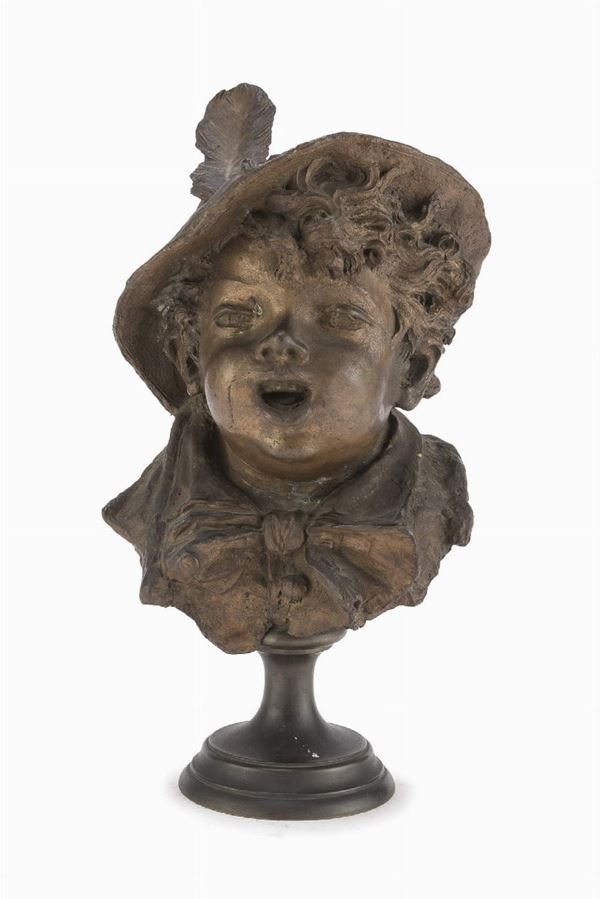 BRONZO BIMBO FONDERIA RAPHAEL HURTAULT