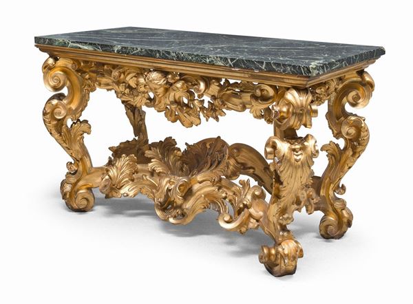 GRANDE CONSOLE BAROCCA NAPOLETANA