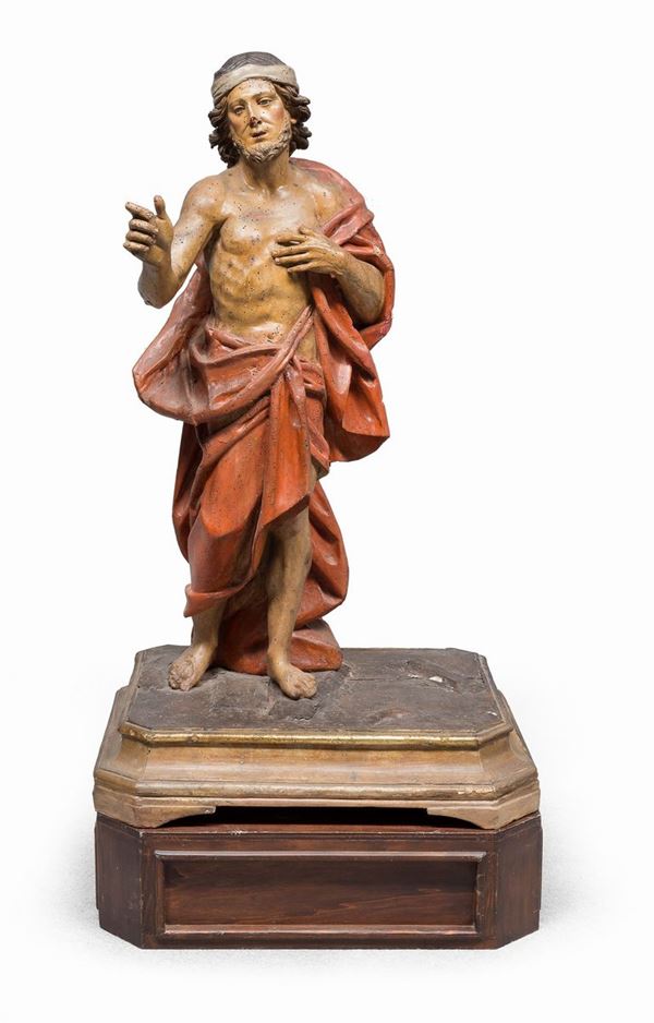STATUA DI SAN LORENZO DEL SEICENTO