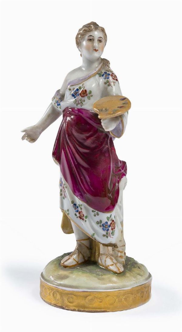 PORCELLANA GINORI ALLEGORIA DELLA PITTURA