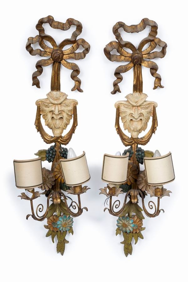 COPPIA DI APPLIQUES
