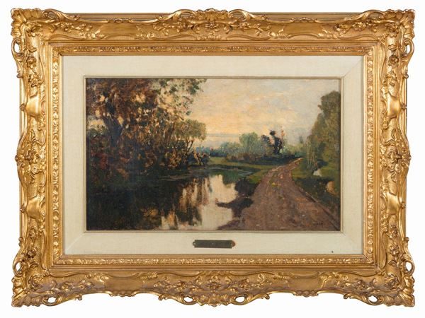 DIPINTO PAESAGGIO F.TO GUGLIELMO CIARDI