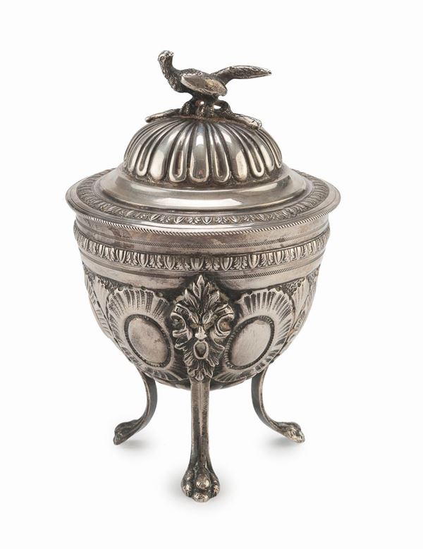 ZUCCHERIERA IN ARGENTO, REGNO D&#39;ITALIA 1872/1933