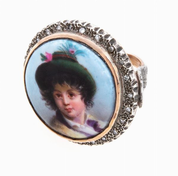 ANELLO FANTASIA CON MINIATURA