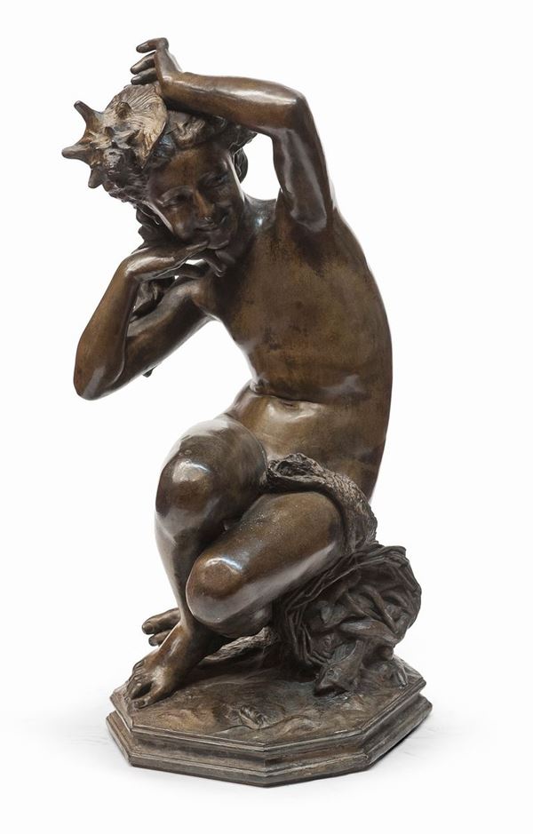 BRONZO DIVINIT&#193; MARINA ATTRIBUITA A JEAN-BAPTISTE CARPEAUX