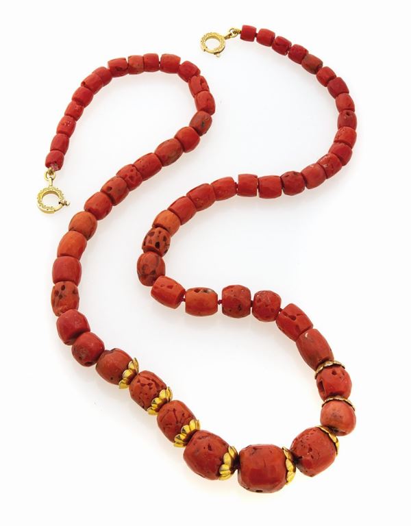COLLANA IN CORALLO