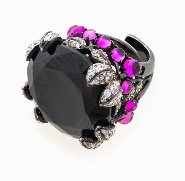 GRANDE ANELLO IN ARGENTO