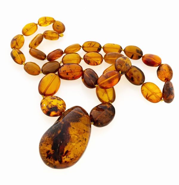COLLANA IN AMBRA