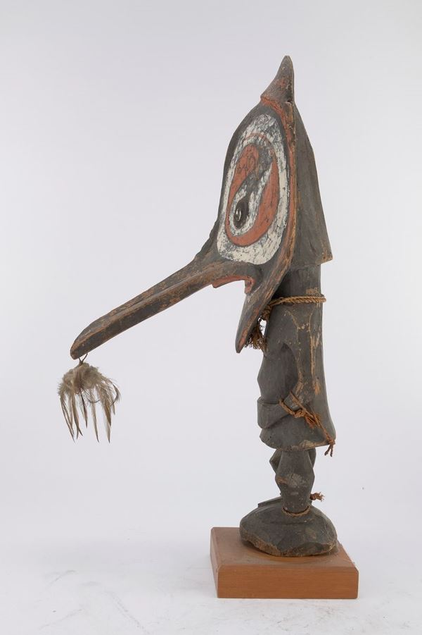 FIGURA MASCHILE SEPIK NUOVA GUINEA