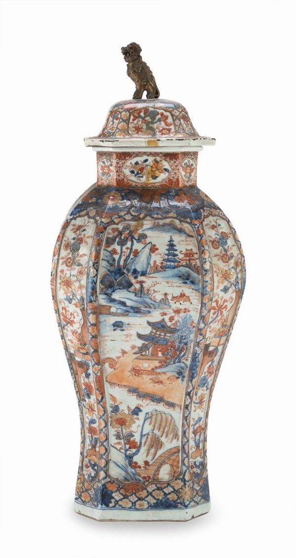 POTICHE CINA FINE XVIII SECOLO