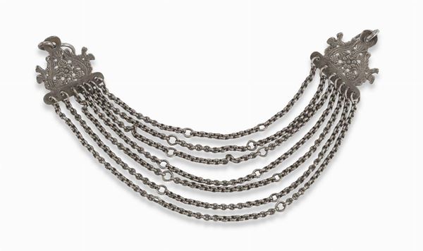 COLLANA IN ARGENTO ARTE SUDAMERICANA