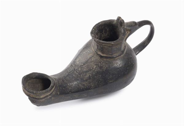LAMPADA IN BRONZO, PERSIA XVII SECOLO