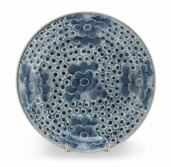 PIATTO CINA FINE XVII, INIZIO XVIII SECOLO
