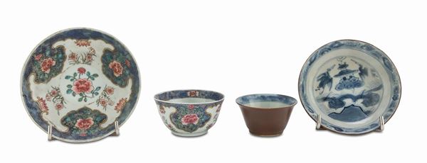 DUE TAZZINE CINA XVIII SECOLO