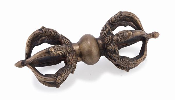 VAJRA IN BRONZO TIBET