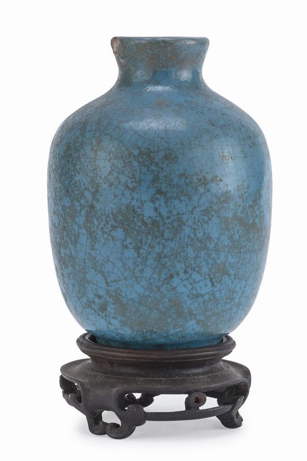 GIARA IN CERAMICA, CINA XIX SECOLO
