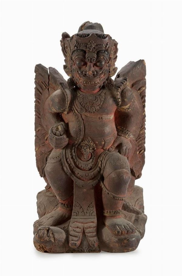 SCULTURA DI DVARAPALA YAKSH TAILANDIA