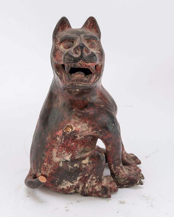 SCULTURA IN TERRACOTTA ASIA CONTINENTALE