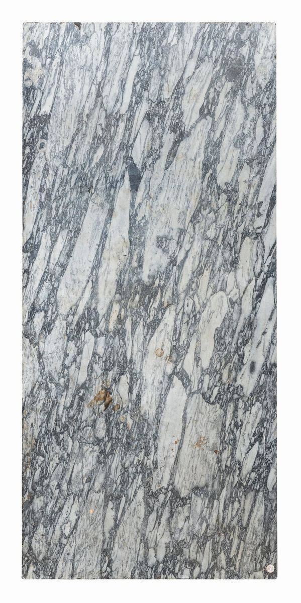 PIANO IN MARMO BIANCO E NERO D&#39;ACQUITANIA