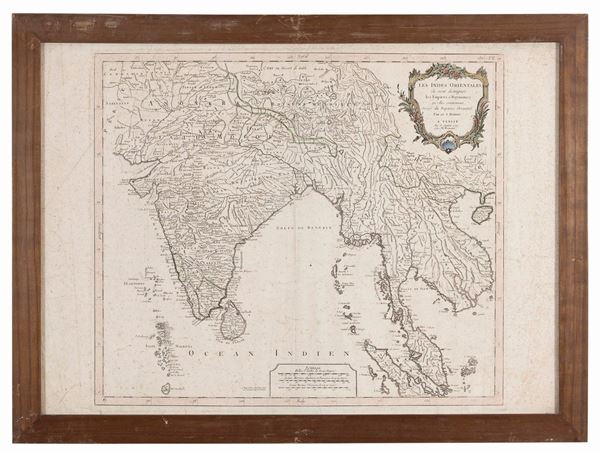 DUE STAMPE INDIE ORIENTALI E IMPERO CINA
