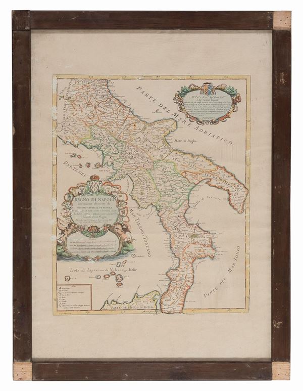 DUE STAMPE GEOGRAFICHE ITALIA
