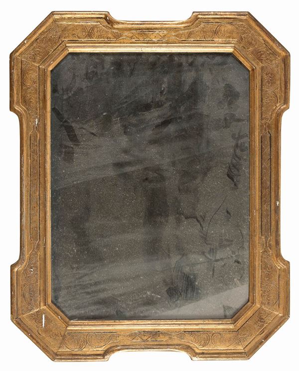 SPECCHIERA IN LEGNO DORATO
