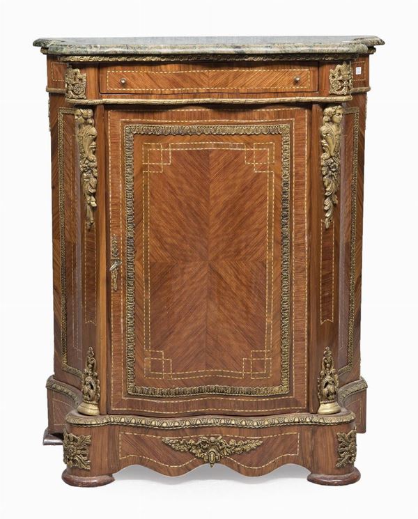 CREDENZA IN BOIS DE ROSE, STILE NAPOLEONE III